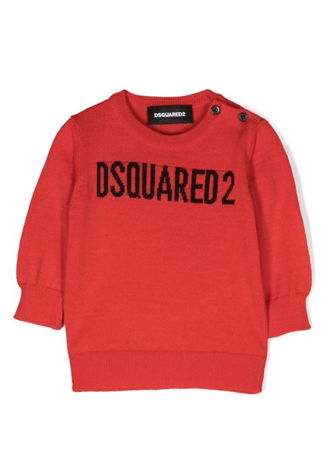 Maglione con intarsio DSQUARED2 JUNIOR | DQ1791 D003FDQ413